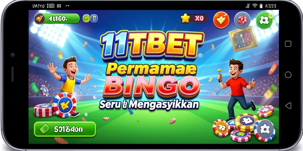 Screenshot 11TBET menampilkan aksi seru permainan Bingo.