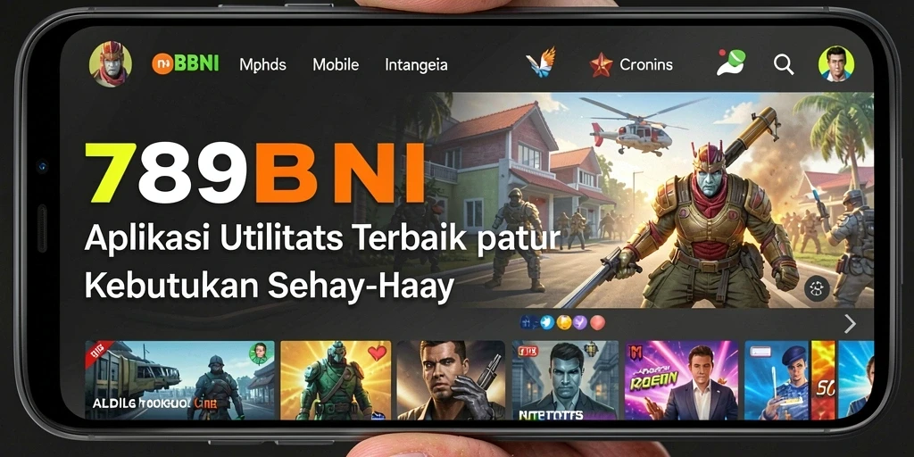Tampilan antarmuka 789BNI yang menarik dan mudah digunakan.