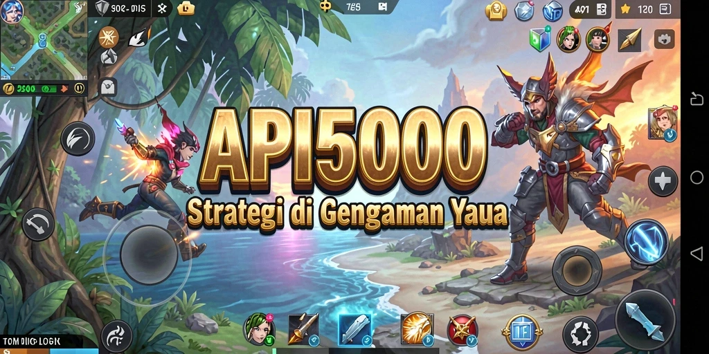 Screenshot gameplay API5000 menunjukkan aksi strategis yang mendebarkan.