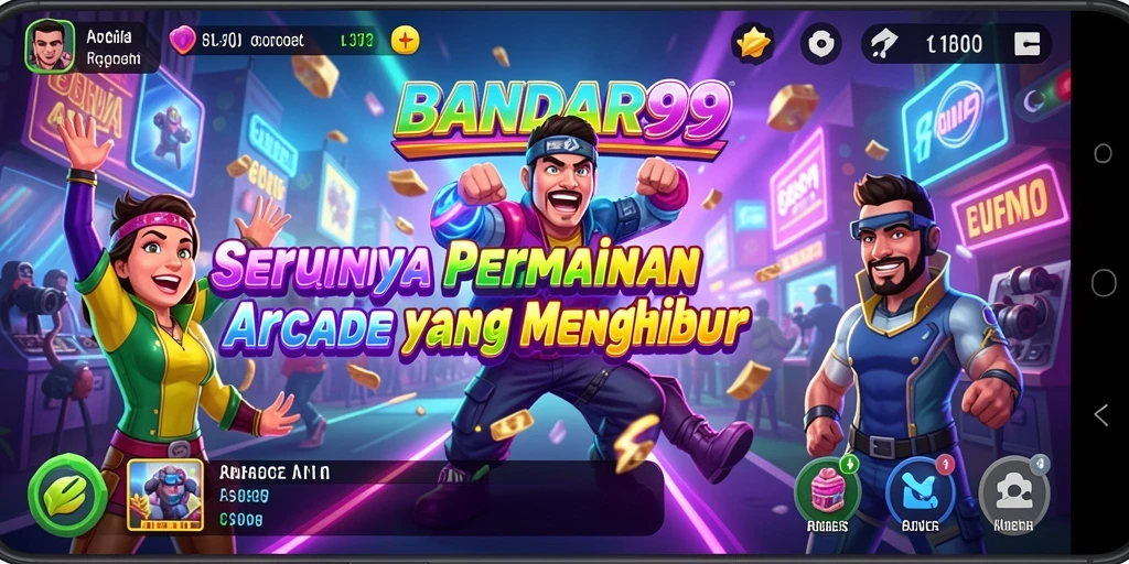 Tampilan gameplay yang seru dan penuh tantangan di BANDAR99.