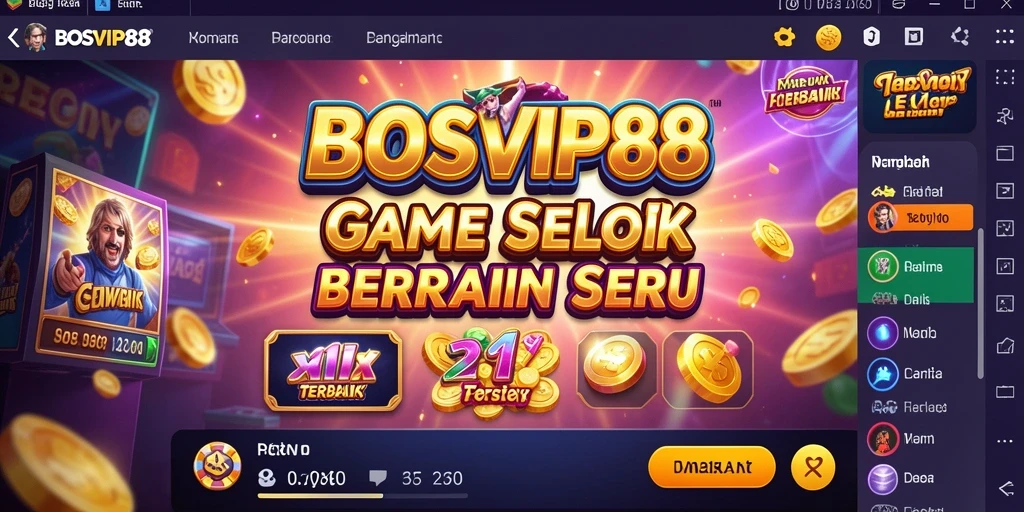 Tampilan menarik gameplay Slot BOSVIP88 dengan efek visual yang mengesankan.