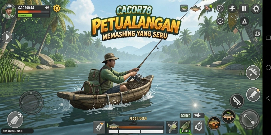 Tangkapan ikan yang luar biasa di gameplay CACOR78.