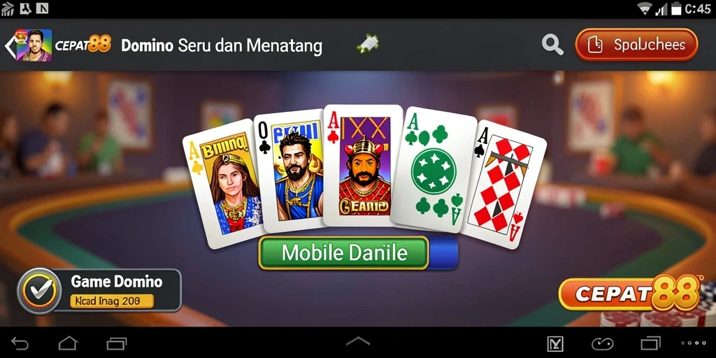 Tampilan gameplay seru dan interaktif dalam CEPAT88.