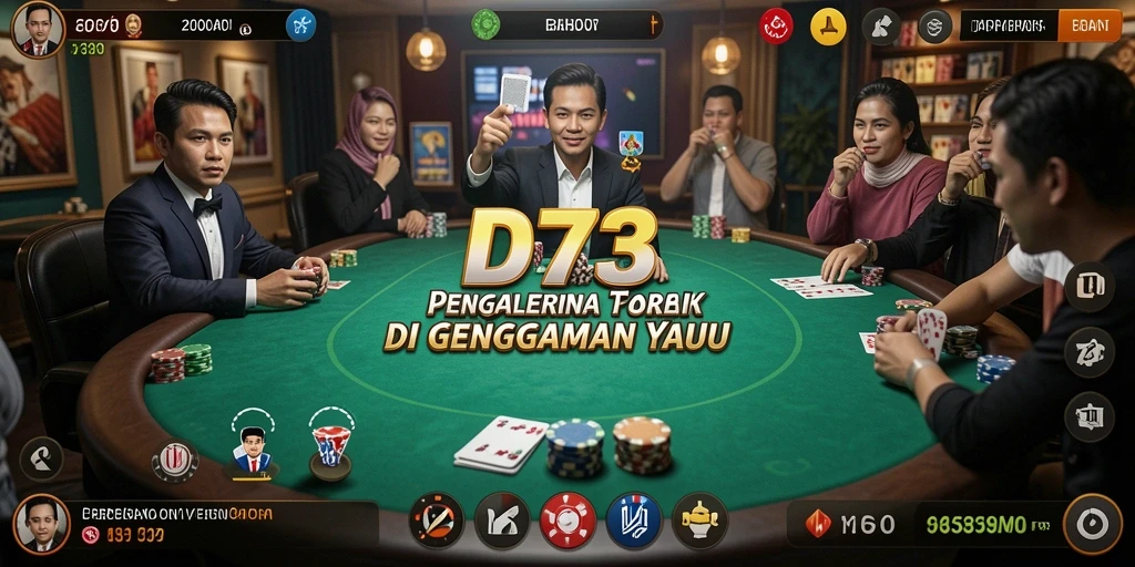 Tampilan gameplay D73 yang menawan dan mendebarkan.