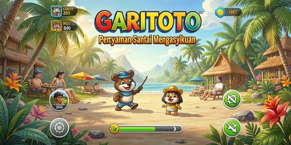 Screenshot utama GARITOTO menampilkan gameplay yang menyenangkan dan interaktif.