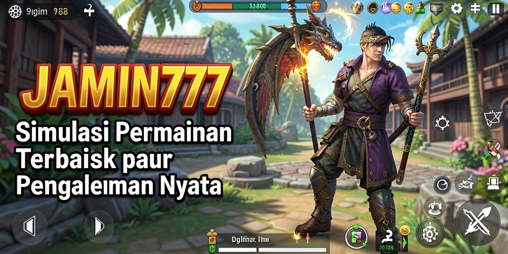 Screenshot menunjukkan gameplay <strong>JAMIN777</strong> yang mendebarkan dan interaktif.