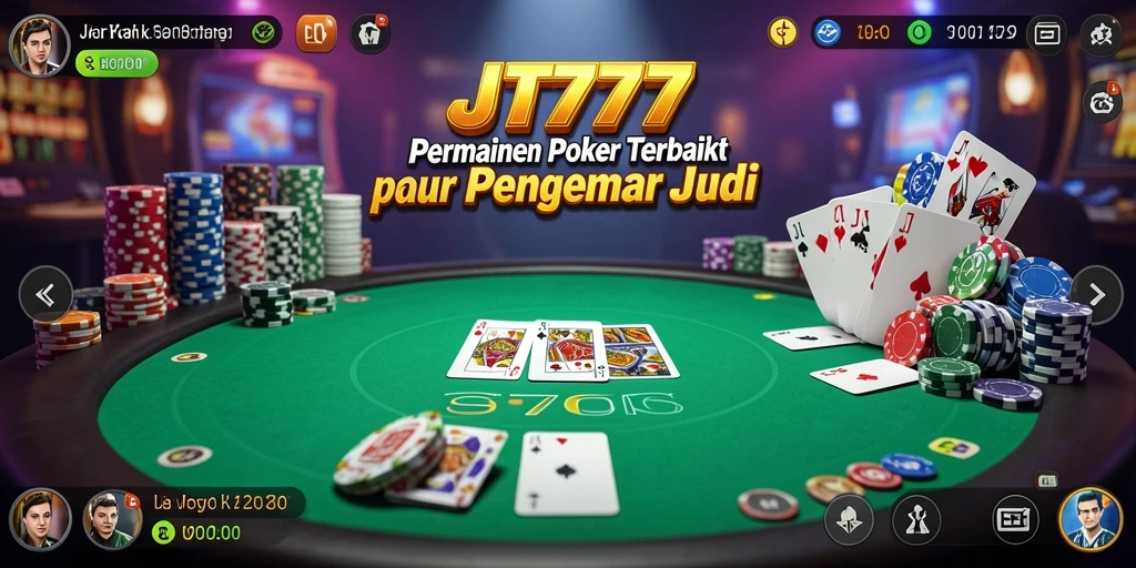 Tampilan gameplay JT777 yang menarik dan mendebarkan.