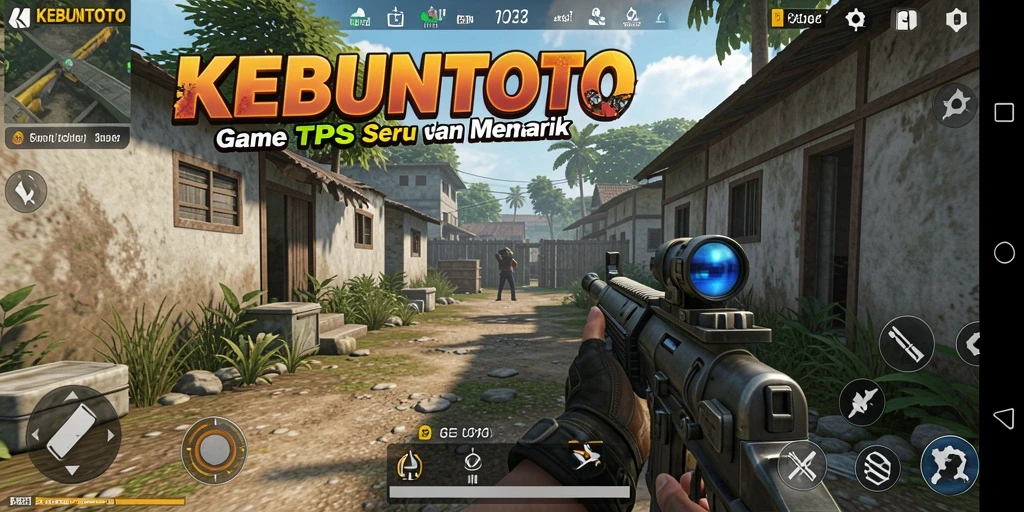 Tampilan gameplay KEBUNTOTO yang menegangkan dan penuh aksi.
