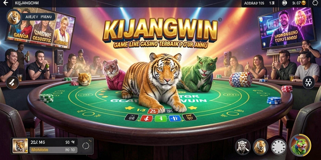 Tampilan gameplay KIJANGWIN dengan dealer langsung yang menarik.