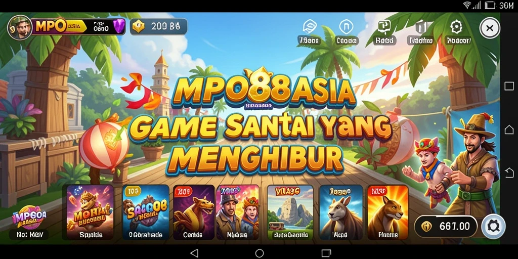 Screenshot gameplay MPO88ASIA yang menunjukkan momen seru saat bermain.