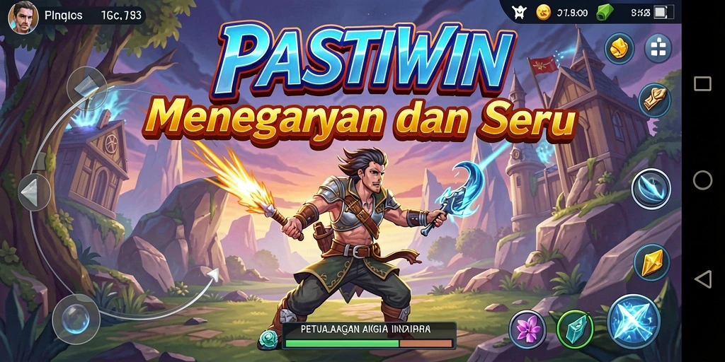 Gameplay PASTIWIN yang menakjubkan dan penuh aksi.