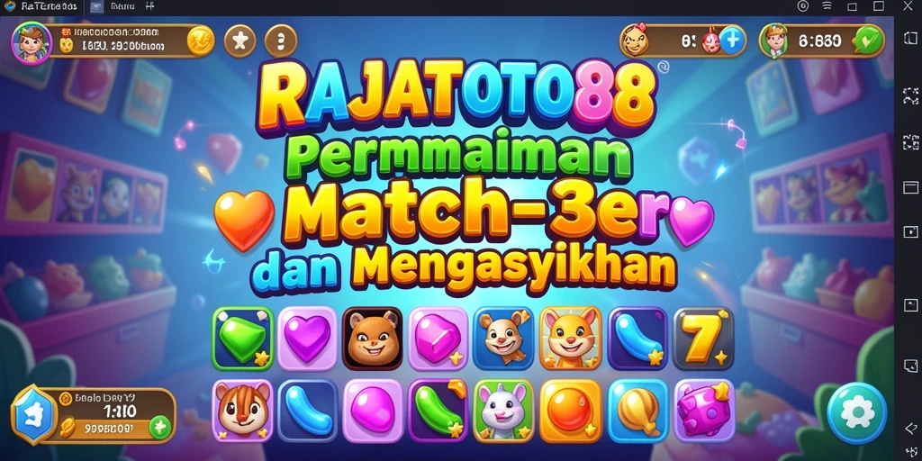 Tampilan gameplay seru RAJATOTO88 dengan grafis menawan.