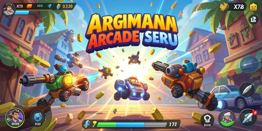 Gameplay mendebarkan X78 dengan grafis yang memukau.